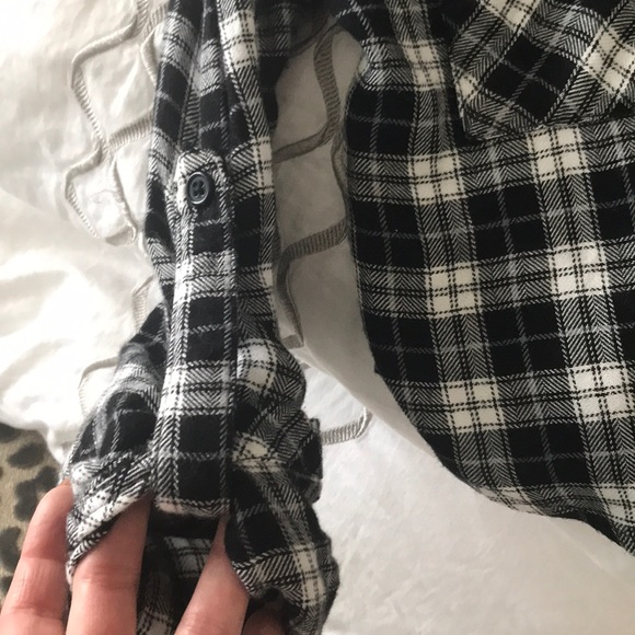 Rails flannel button down crop top - Picture 5 of 5